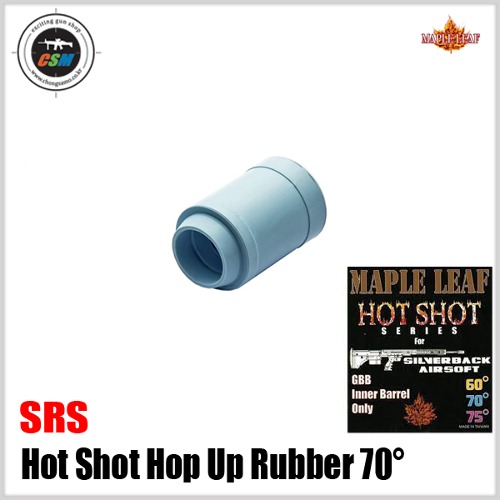 [메이플리프] Maple Leaf Hot Shot Hop Up Rubber for SRS 70도 (Used with GBB Inner Barrel)-블루 핫샷 홉업고무(AEG 전동건용)