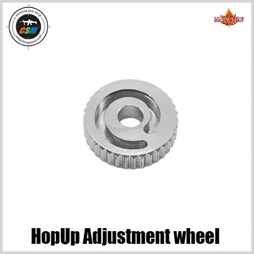 [Maple Leaf] Pistol Hop Up Adjustment Wheel for-Die Cast Zink alloy (Hi-Capa/M1911/P226 홉업조절다이얼)-TM/WE/VFC/KJW
