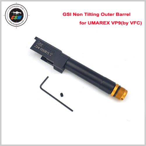 [GSI] Non Tilting Barrel for UMAREX VP9 (by VFC 논틸팅아웃바렐)