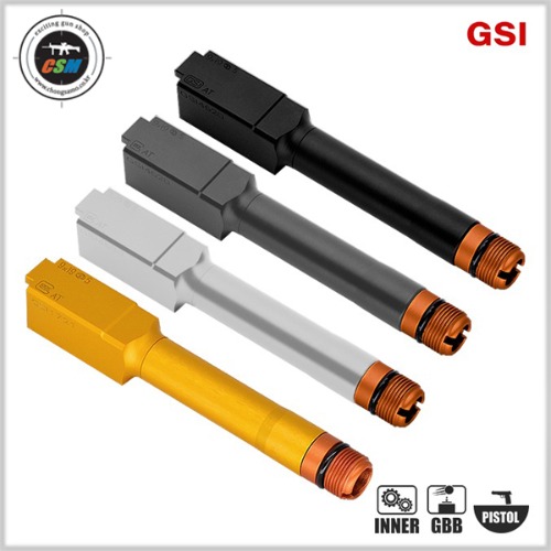[GSI] Latest ver. GSI Non Tilting Barrel For UMAREX G19 / G45 / G19X (VFC 글록19 논틸팅아웃바렐)